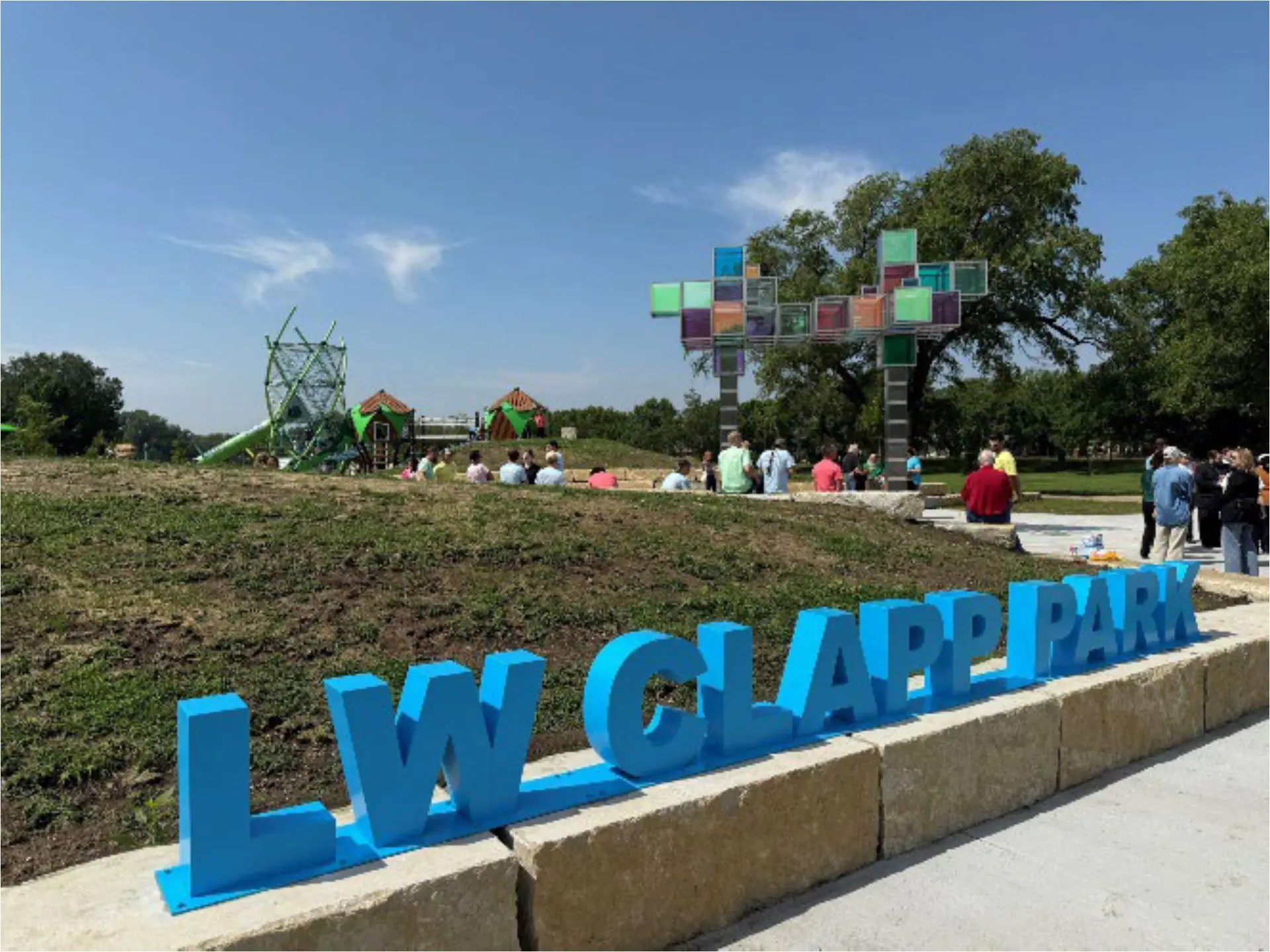 L.W. Clapp Memorial Park Inclusive Playground