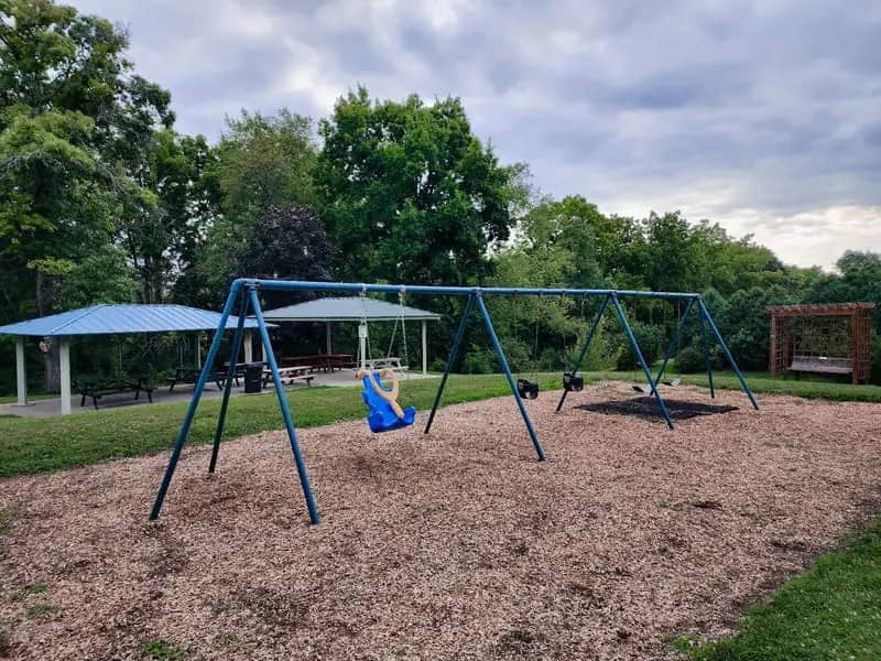 Children's Playground at Dubuque Arboretum & Botanical Gardens
