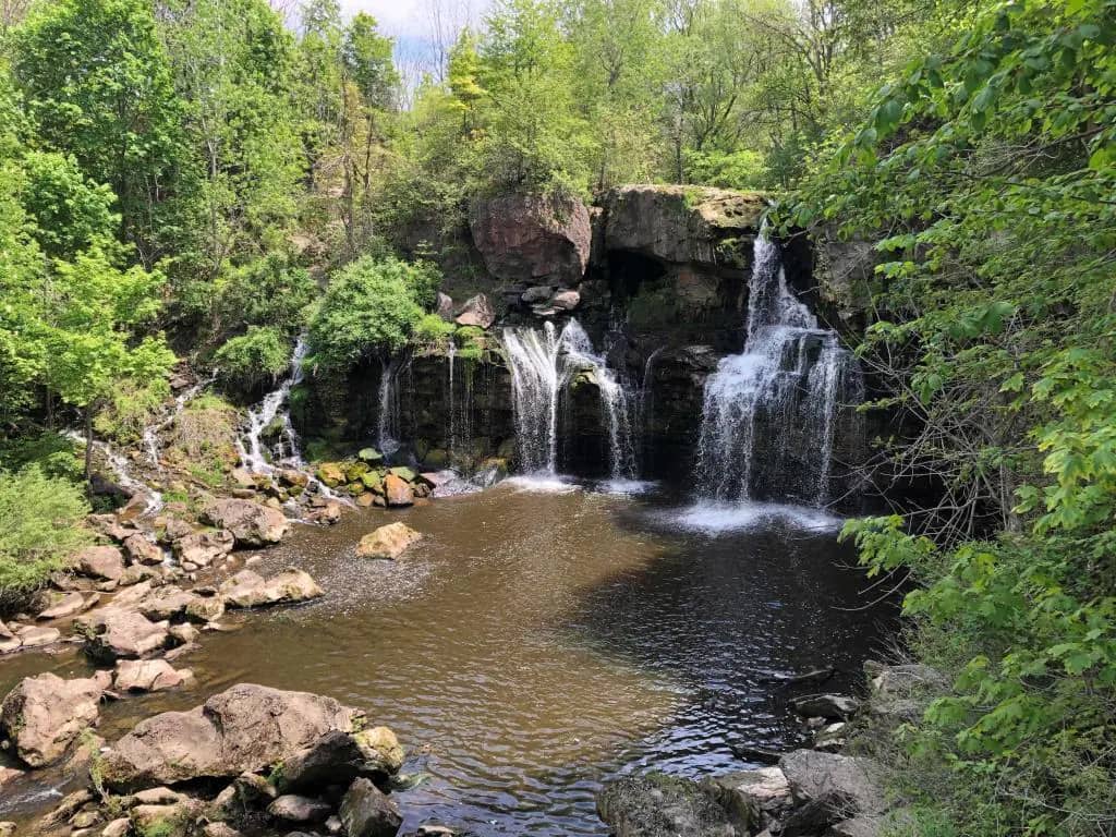Waterfall at Akron Falls Park