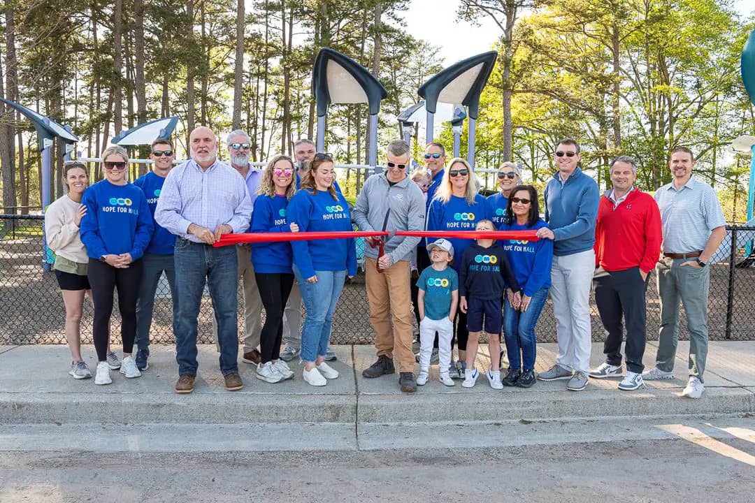 Inclusive Playground at Laurel Park sign or overview photo
