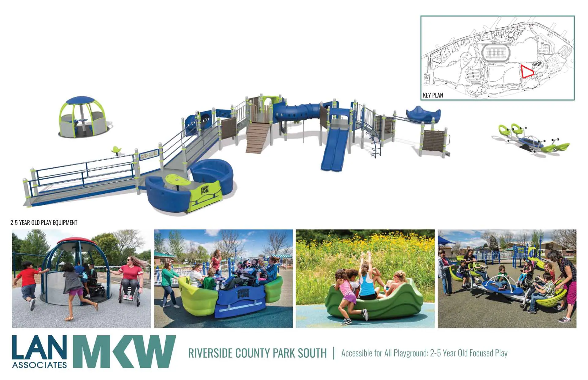 Riverside County Park Completely Inclusive Playground