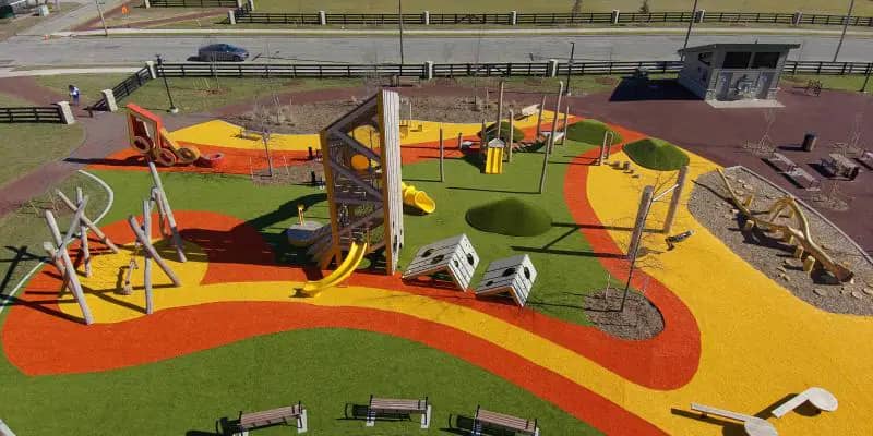 Alberta O. Jones Park Inclusive Playground