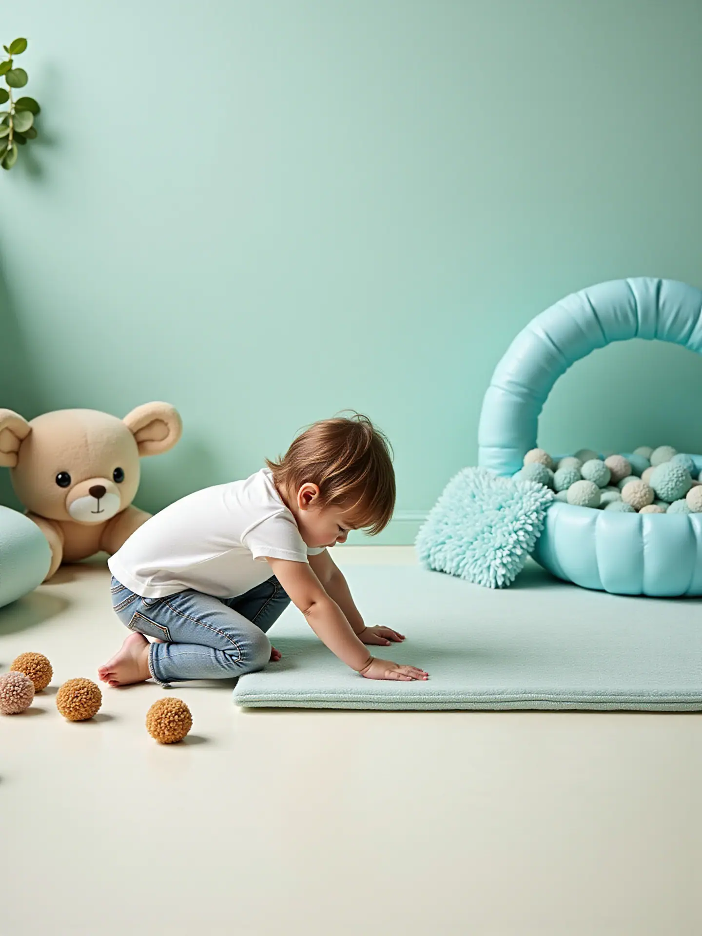Indoor sensory play area at Sensory Getaway in Idaho Falls