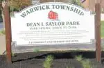 Dean L. Saylor Park sign