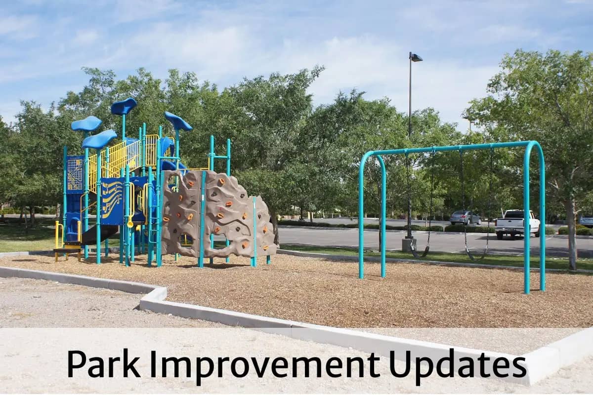 Boulder City playground improvement image associated with city park updates