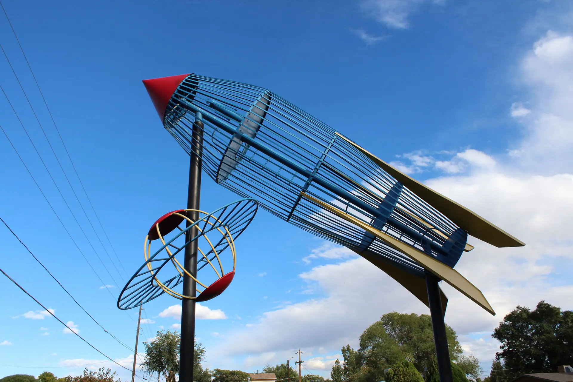 Rocket Park playground area in Grand Junction