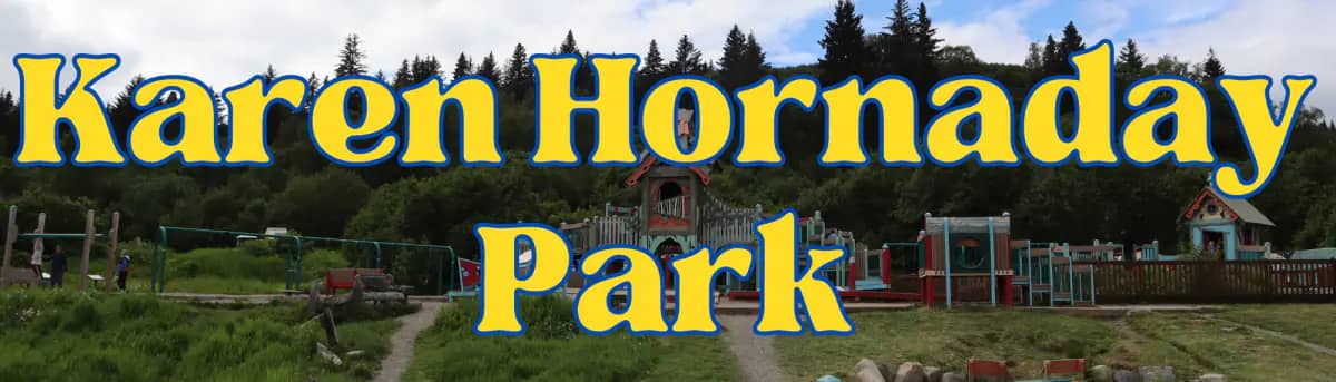 Karen Hornaday Park landscape in Homer