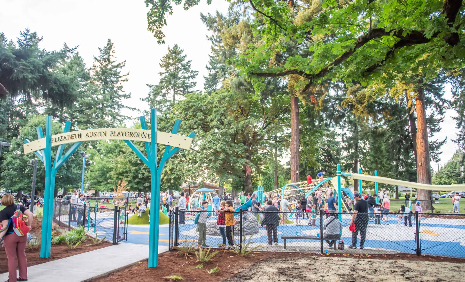 Elizabeth Austin Playground at Fruit Valley Park