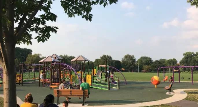Jenni and Kyle Foundation Accessible Playground at Brittingham Park