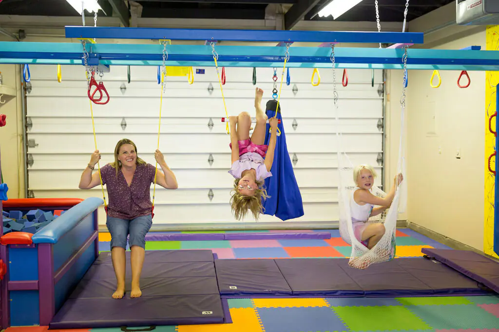Interior play area at Rylee's Play Place sensory gym in Kalispell