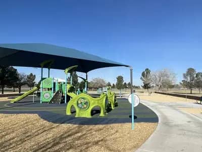 All-abilities playground at J.P. Shawver Park in El Paso