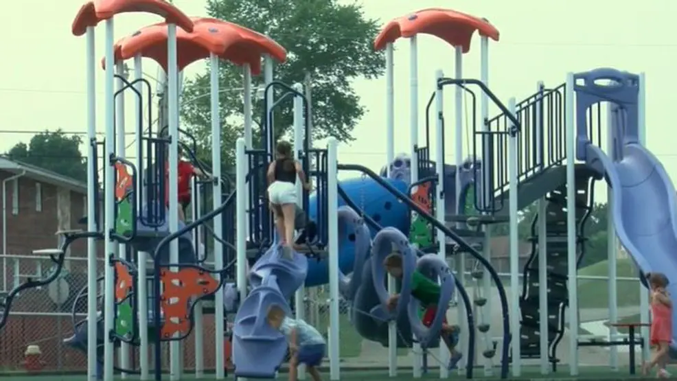 Renovated inclusive playground at Starvaggi Memorial Park in Weirton