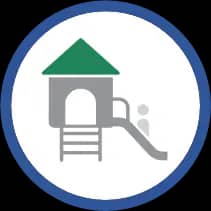 Nisswa City Park playground concept graphic
